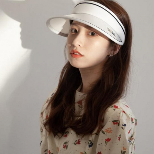 스포츠 모자 차단 베이직 자외선 캐주얼 여성 캡 썬 - 상품 이미지