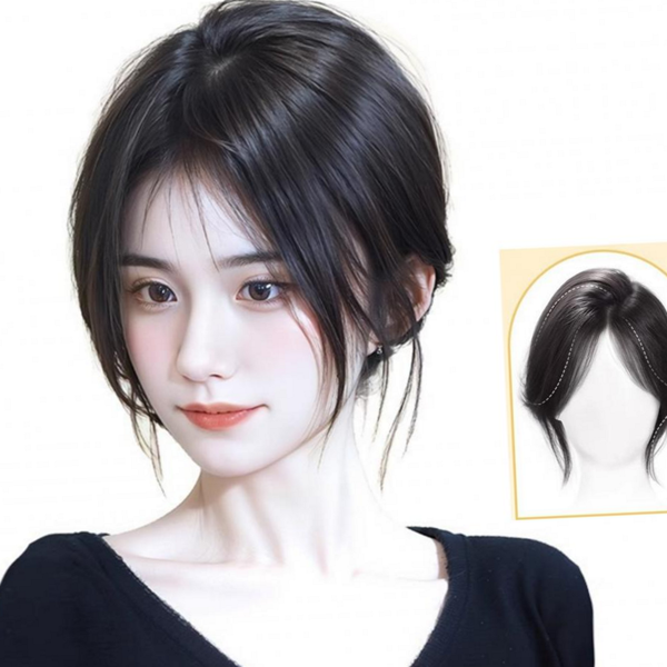 가발 여성 가르마 윗머리 클립형 부분 데일리 볼륨 - 상품 이미지
