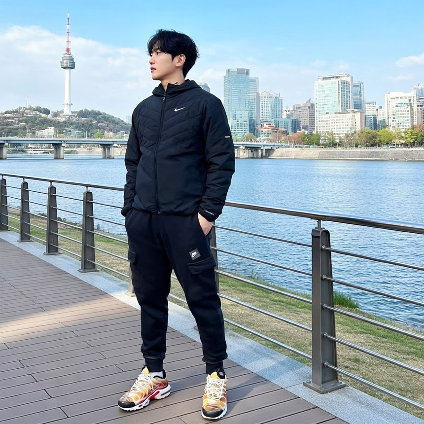[라스트사이즈 세일] 나이키 써마핏 리펠 신세틱 필 러닝 자켓 DD5645 블랙, L - 상세 이미지 2