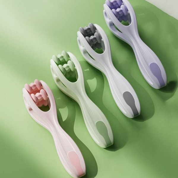 손 롤러 핑거 셀프 휴대용 마사지기 지압 마사지 - 상품 이미지