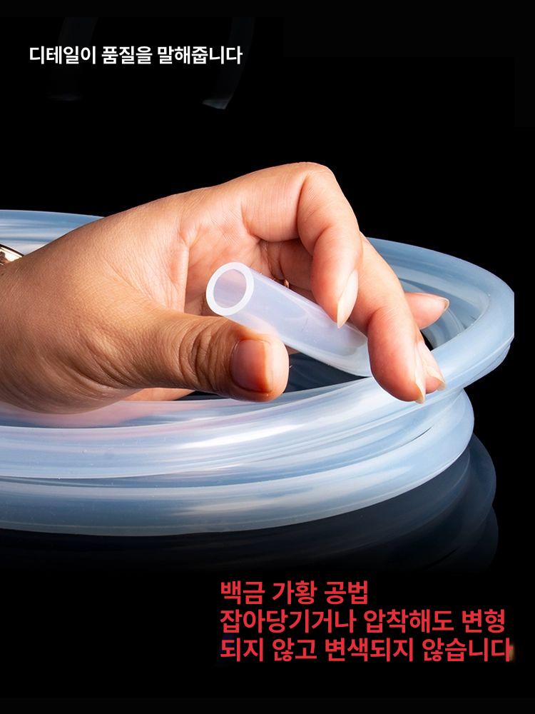 내열 실리콘 튜브 투명 호스 공업용 고온용 - 상세 이미지 4