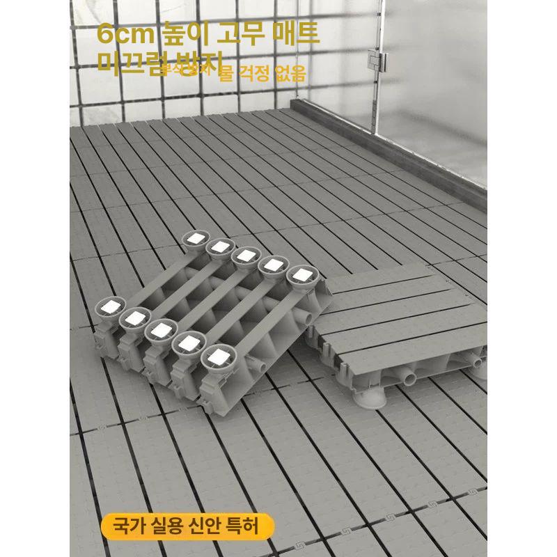 욕실 화장실 발판 베란다 다용도실 바닥 데크 수납 - 상세 이미지 2