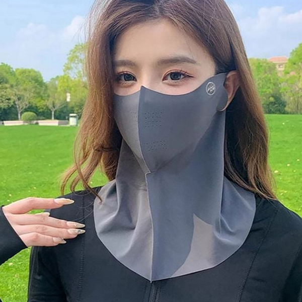 목 자외선 냉감 커버 여성 얼굴 마스크 스포츠 - 상품 이미지