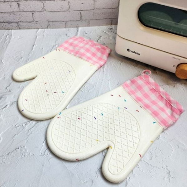내열 실리콘 단열 냄비 오븐 장갑 논슬립 주방