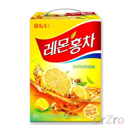 나랑다랑해협력사 담터 레몬홍차 상큼 달콤 시원한 아이스티 스틱차 80개입 1.12kg 홈카페 음료