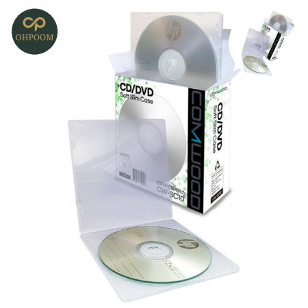 [일일오품] DVD케이스 CD케이스 투명 슬림 연질 10P