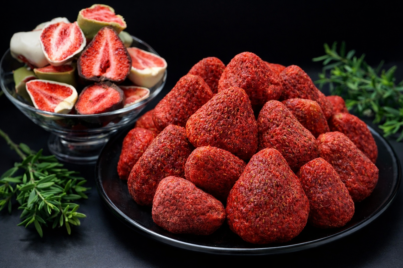 (주)마름 동결건조딸기 달콤바삭간식 제과제빵재료 1kg, 5개 - 상품 이미지