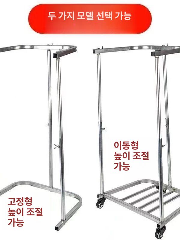 마대걸이 분리수거 프레임 마대거치대 브래킷 공사장 바퀴 받침대 - 상세 이미지 5