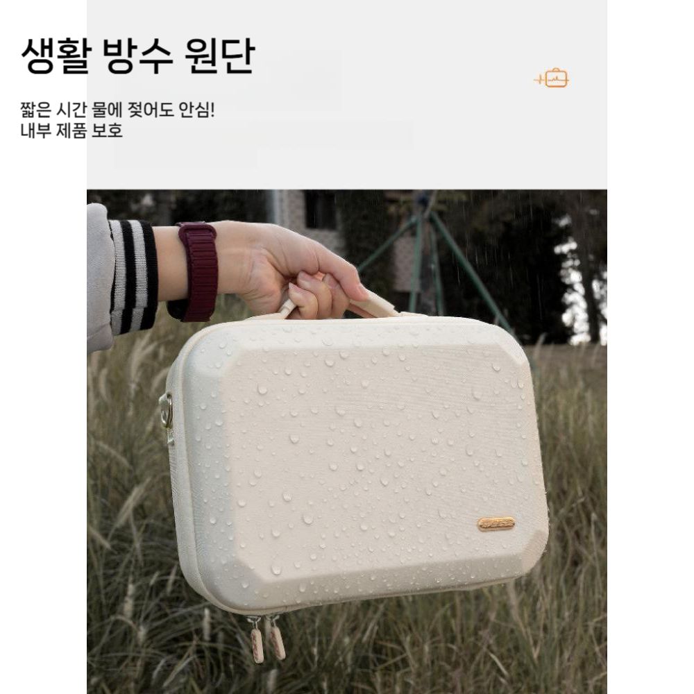 DJI 네오2 수납 가방 금색 라벨 하드 쉘 휴대용 드론 케이스 액세서리 백팩 - 상세 이미지 5