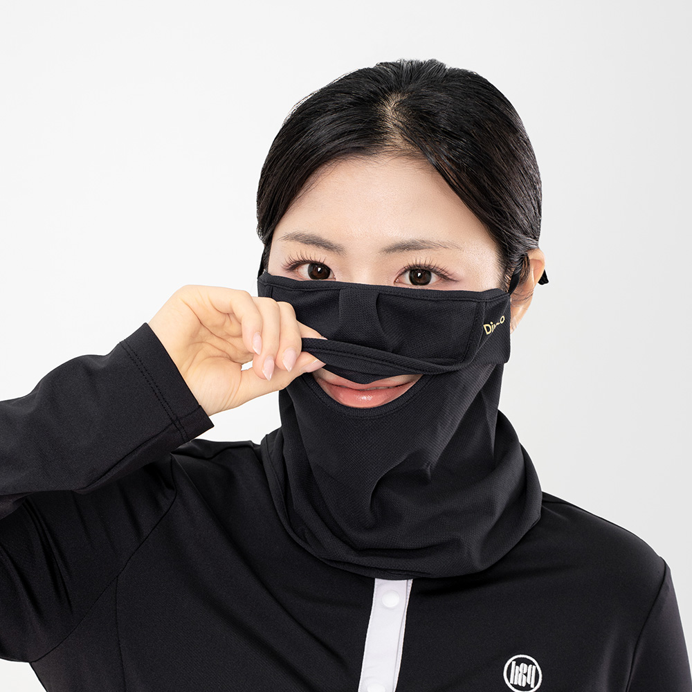 국산 자외선차단 마스크 쿨마스크 얼굴 햇빛가리개 골프 테니스 러닝 자전거 등산 안면 쿨링 이미지 7