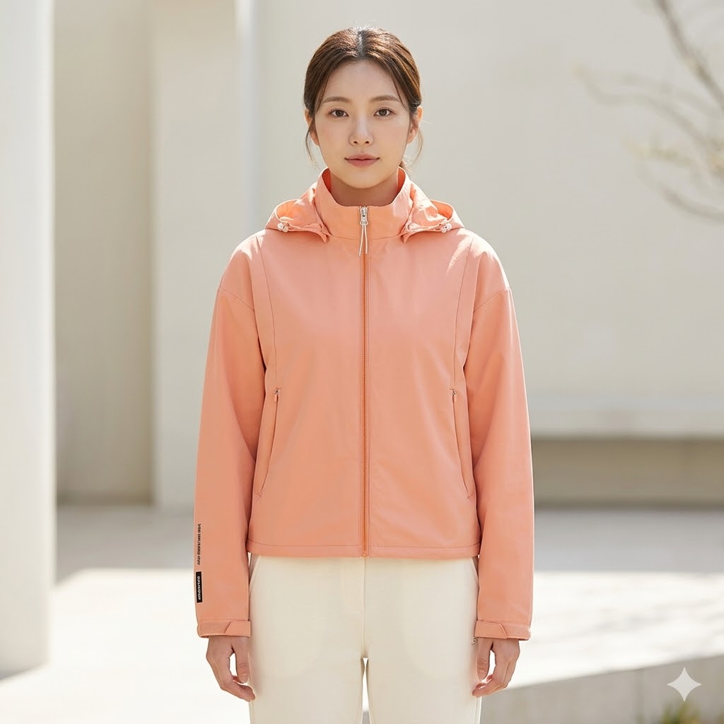 MILLET 밀레 여자 봄 아웃도어 50데니아 2L 방풍 등산 바람막이 자켓 - 상품 이미지