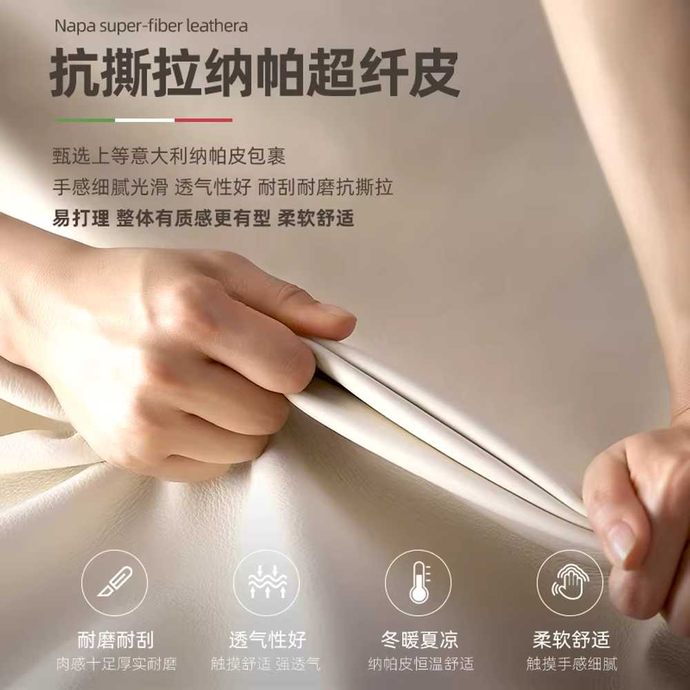 스마트 협탁 안방 침실 침대 옆 선반 무선 충전 가구 30x40x48 - 상세 이미지 4