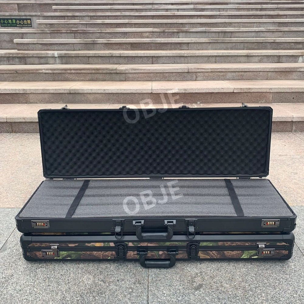 건케이스 총가방 장비 보관함 알루미늄 합금 다용도 공구함 수납함 - 상품 이미지
