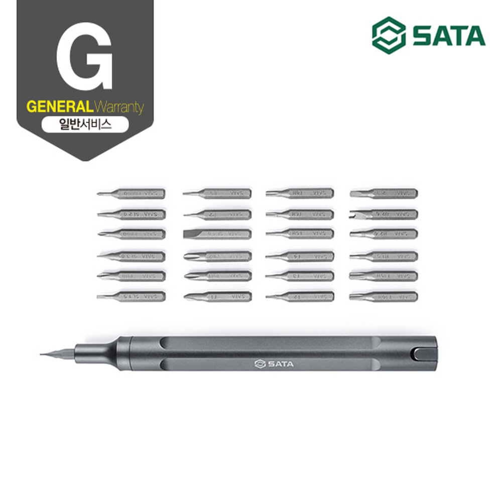 사타 SATA 정밀 드라이버 SATA PEN 사타펜 24P 05108 스마트폰 시계수리 - 상세 이미지 2