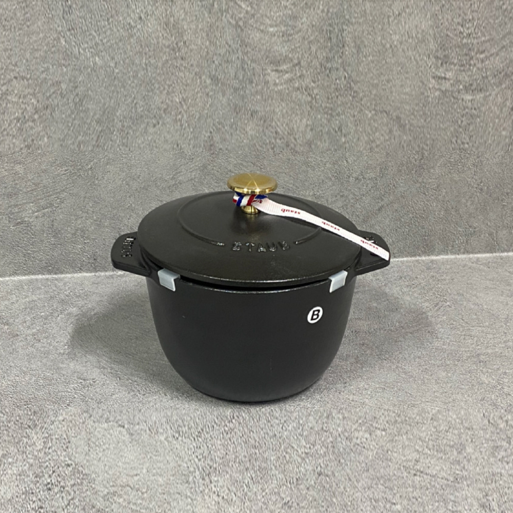 스타우브 STAUB 라이스 꼬꼬떼 16cm 블랙 117291625-B 프랑스 B품 - 상세 이미지 2