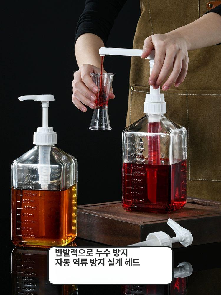 소스진열대 시럽통 디스펜서 용기 소품 그리드 조미료 스테인레스 카라멜 메인 아크릴 이미지 - 상세 이미지 5
