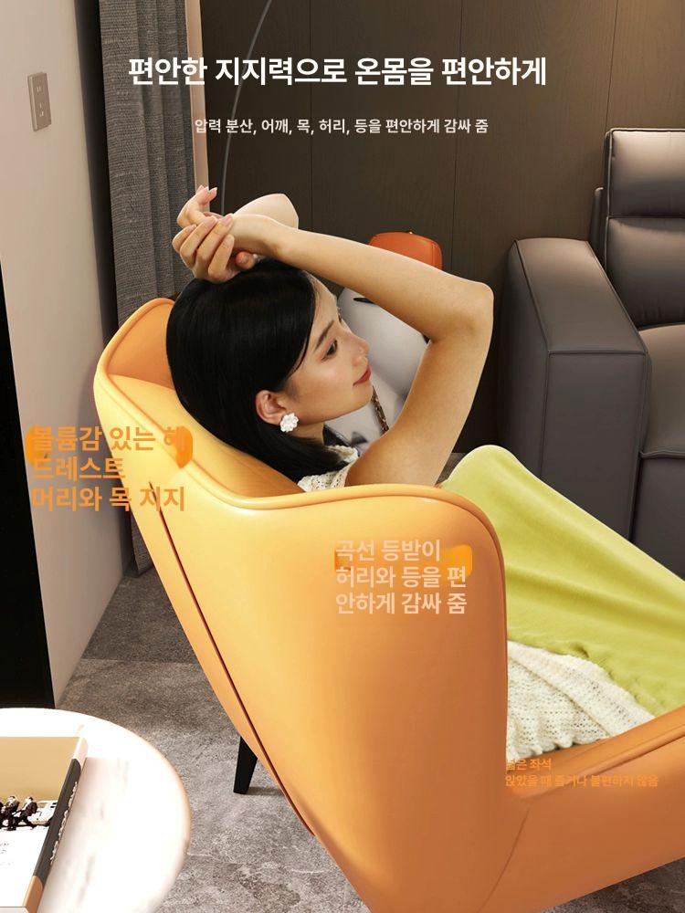 1인윙 라운지 쇼파 싱글 체어 소파 다이닝 카페 인 의자 거실 휴식 - 상세 이미지 3