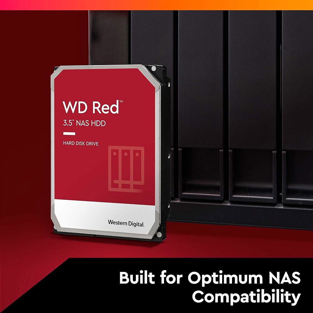 웨스턴 디지털 6TB WD 레드 NAS 내장 하드 드라이브 HDD - 5400RPM, SATA 6Gb/s, SMR, 256MB 캐시, 3.5인치 WD60EFAX - 상세 이미지 3
