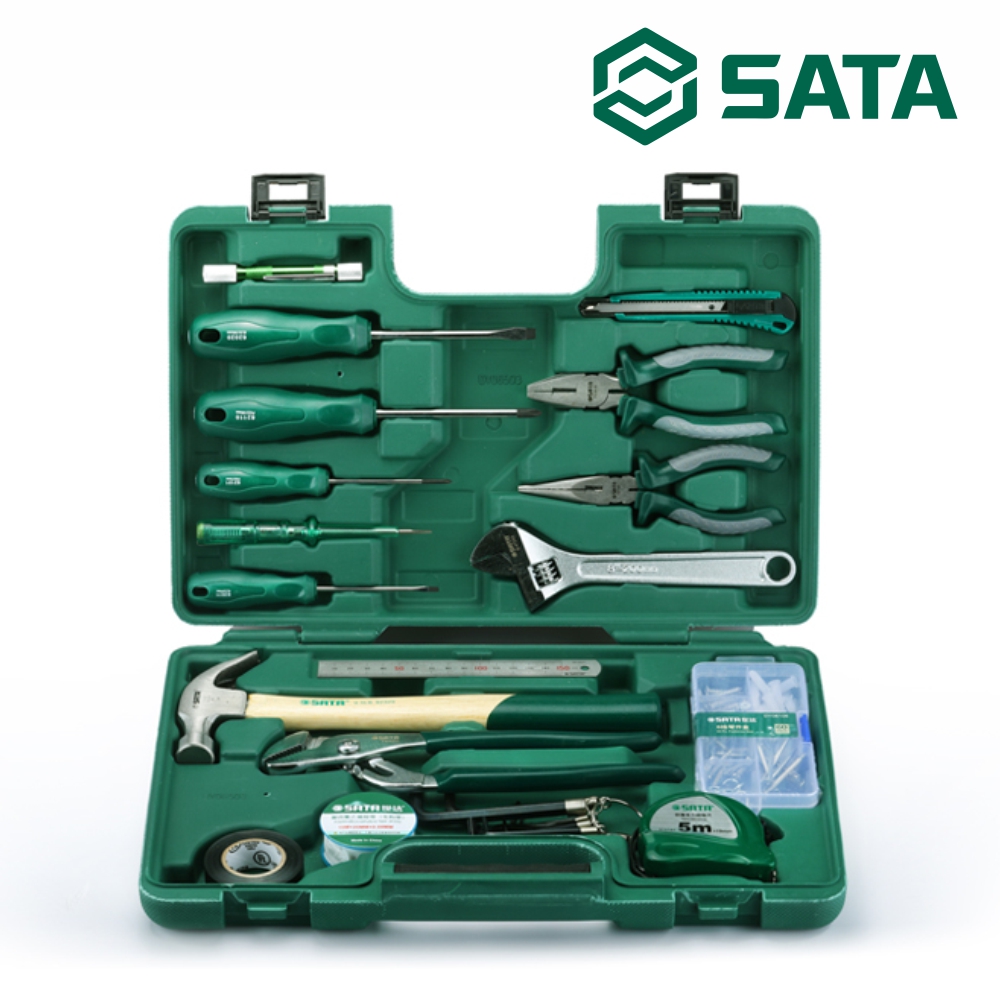 사타 SATA 다용도 수공구 세트 36P DY06503 망치 몽키 첼라 뺀치 셋트 - 상품 이미지