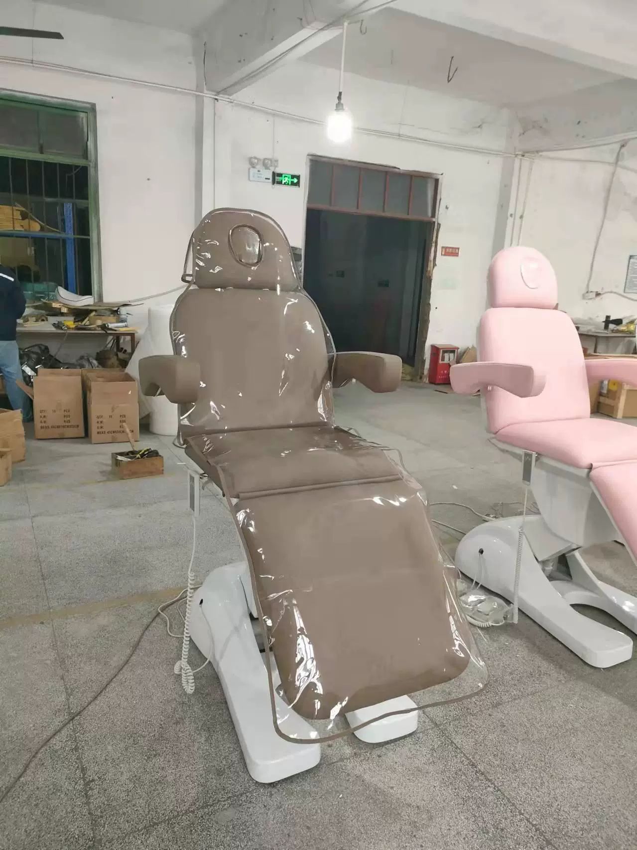 전동침대 투명 비닐 보호커버 미용 뷰티베드 방수 먼지방지 침구류 덮개 - 상세 이미지 3