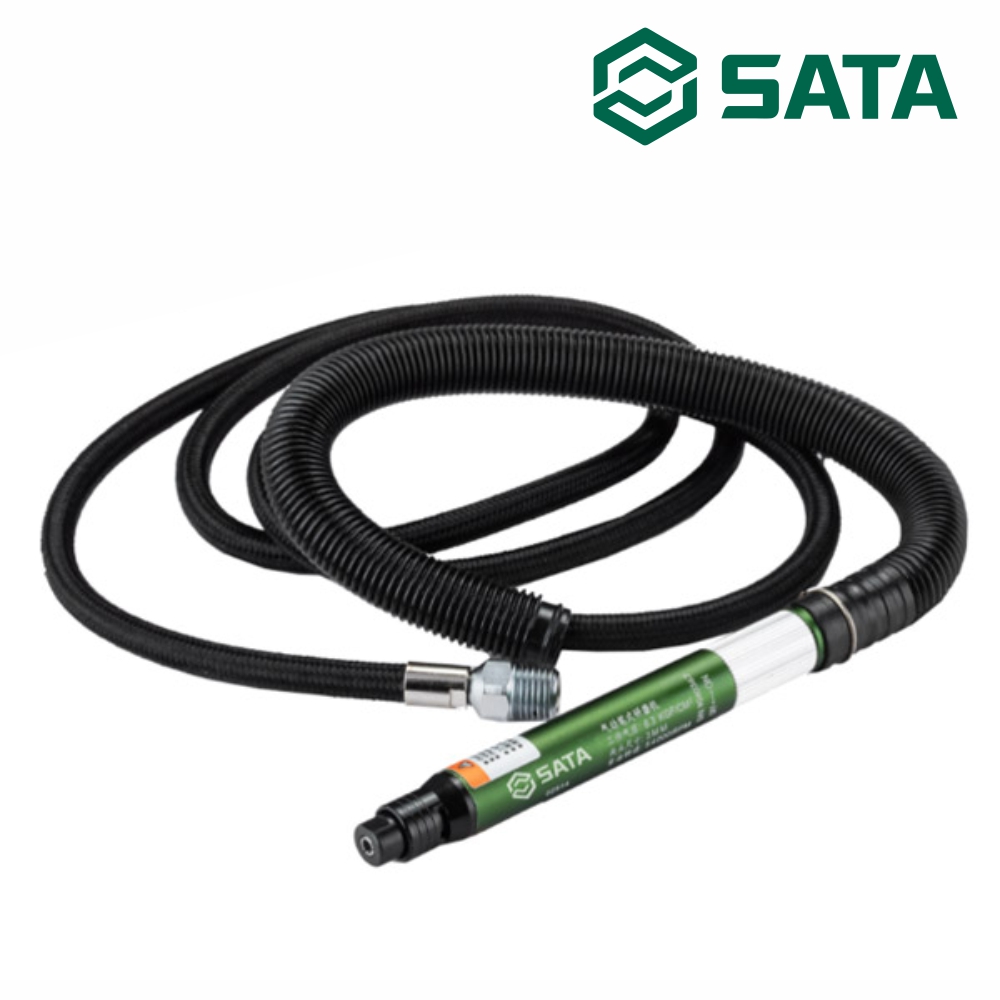 사타 SATA 에어 펜슬 다이 그라인더 3mm 콜릿 02514 금속 목공 석재 가공 - 상품 이미지