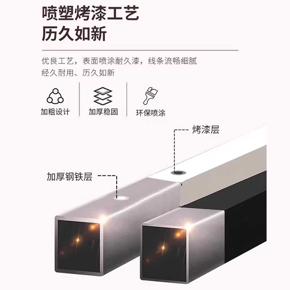 화장품 진열장 캐비닛 조명 철제 디스플레이 정리대 150x30x200 - 상세 이미지 3