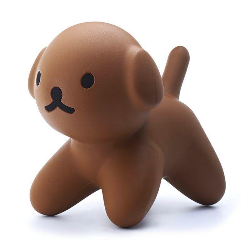 강아지 스툴 귀여운 동물 모양 어린이 발판 성인 보조 의자 현관 거실 인테리어 소품 화이트 래빗 - 상세 이미지 4