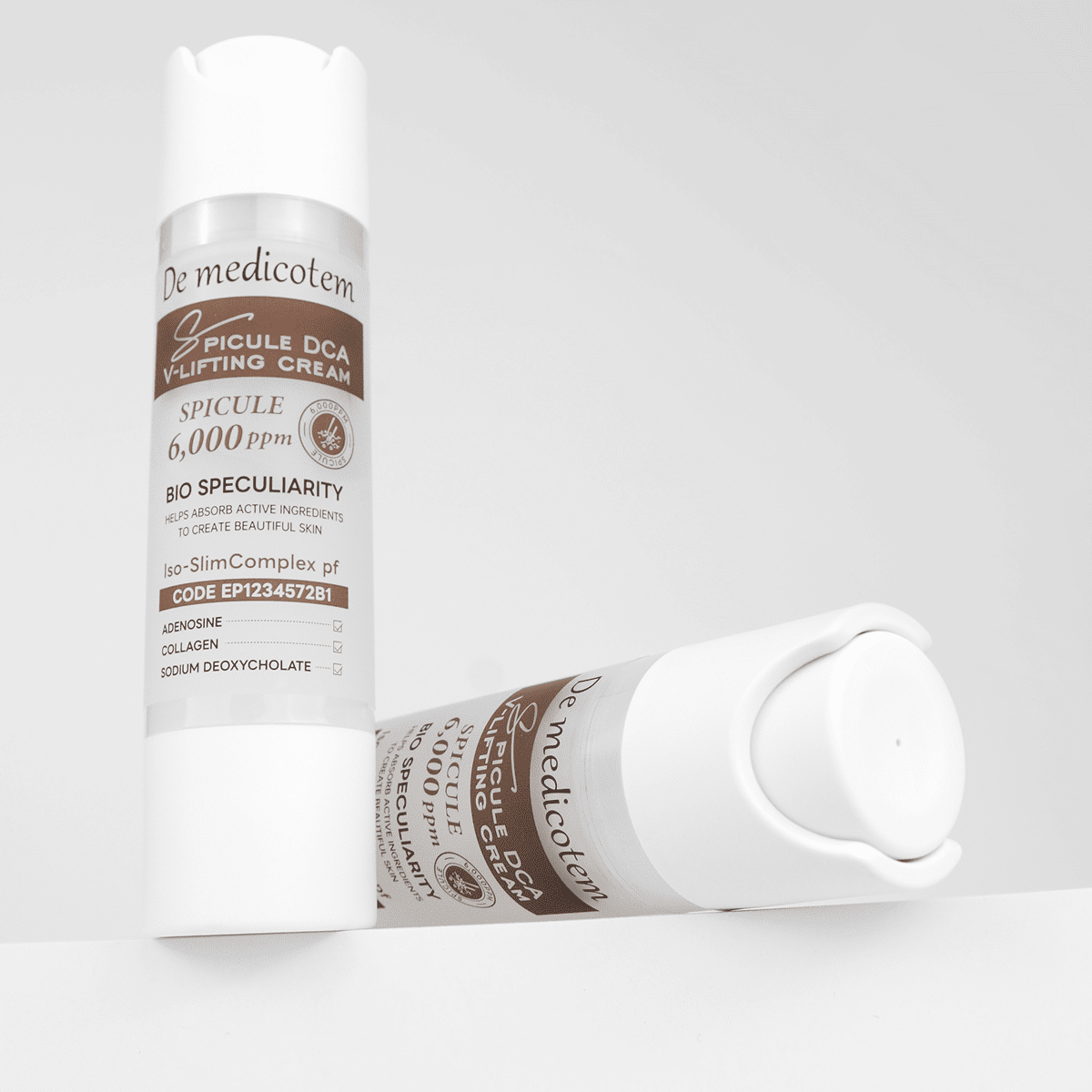 더메디코템 스피큘 6000ppm 디씨에이 브이 리프팅 주름개선 탄력크림 30ml, 2개 - 상품 이미지