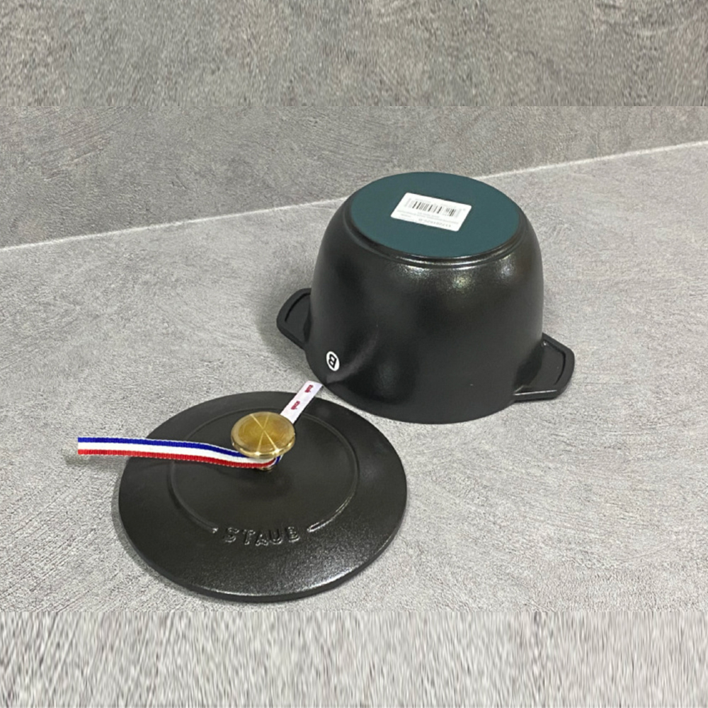 스타우브 STAUB 라이스 꼬꼬떼 16cm 블랙 117291625-B 프랑스 B품 - 상세 이미지 4