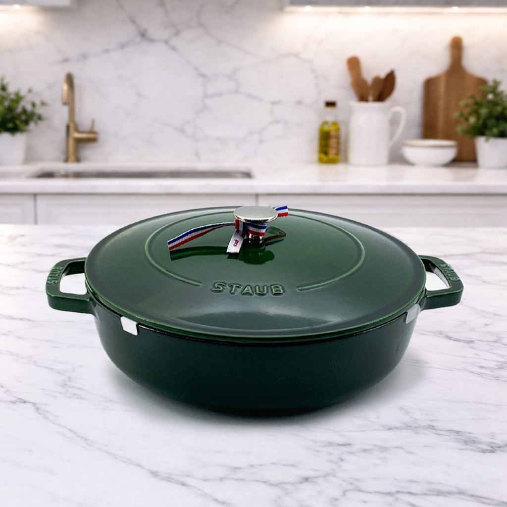 스타우브 STAUB 시스테라 전골냄비 28cm 바질그린 126192885-B 프랑스 B품 - 상품 이미지