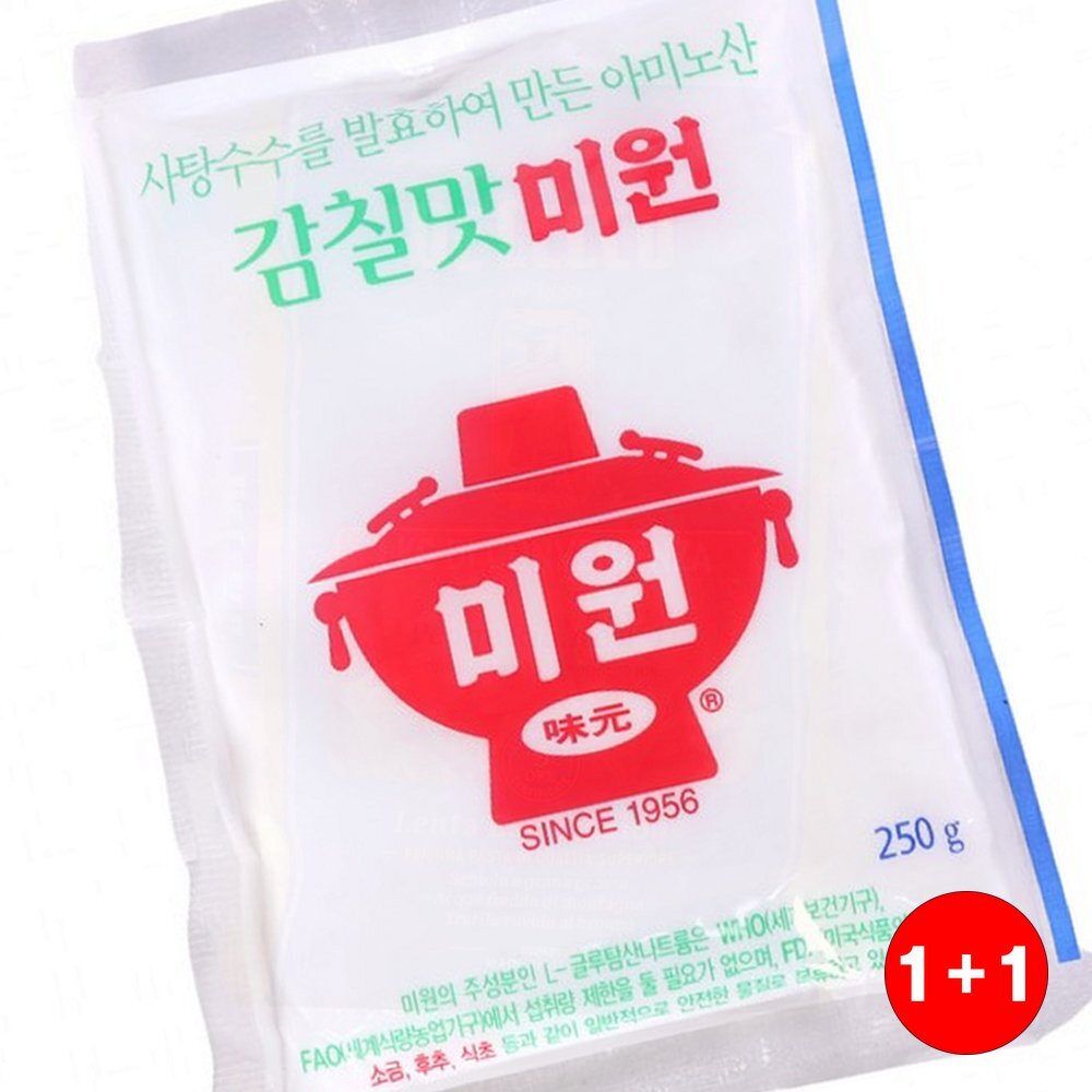대상미원 감칠맛 식단관리 건강한맛 깊은풍미 영양만점 전통방식 맛있는(1+1옵션 주문수량의 2배수량 배송) - 상품 이미지
