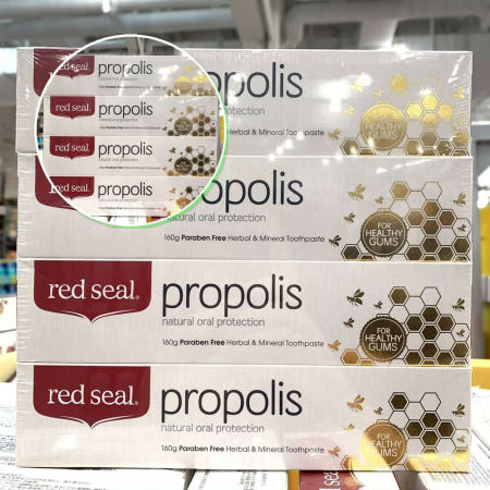 쌍문상회 160g 치약 4개 레드씰 PROPOLIS