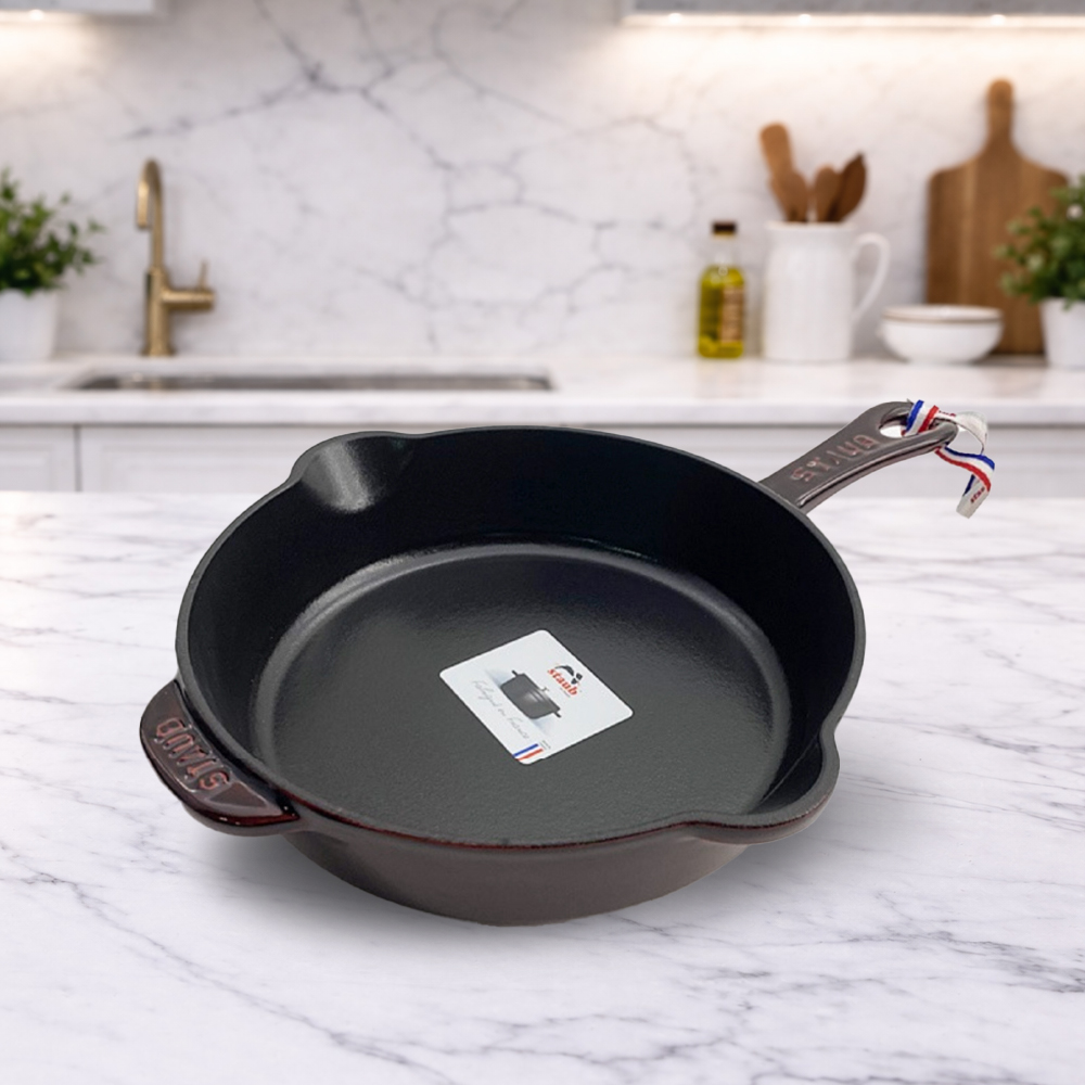 스타우브 STAUB 트레디셔널 프라이팬 22cm 석류레드 123292287-B 프랑스 B품 - 상품 이미지