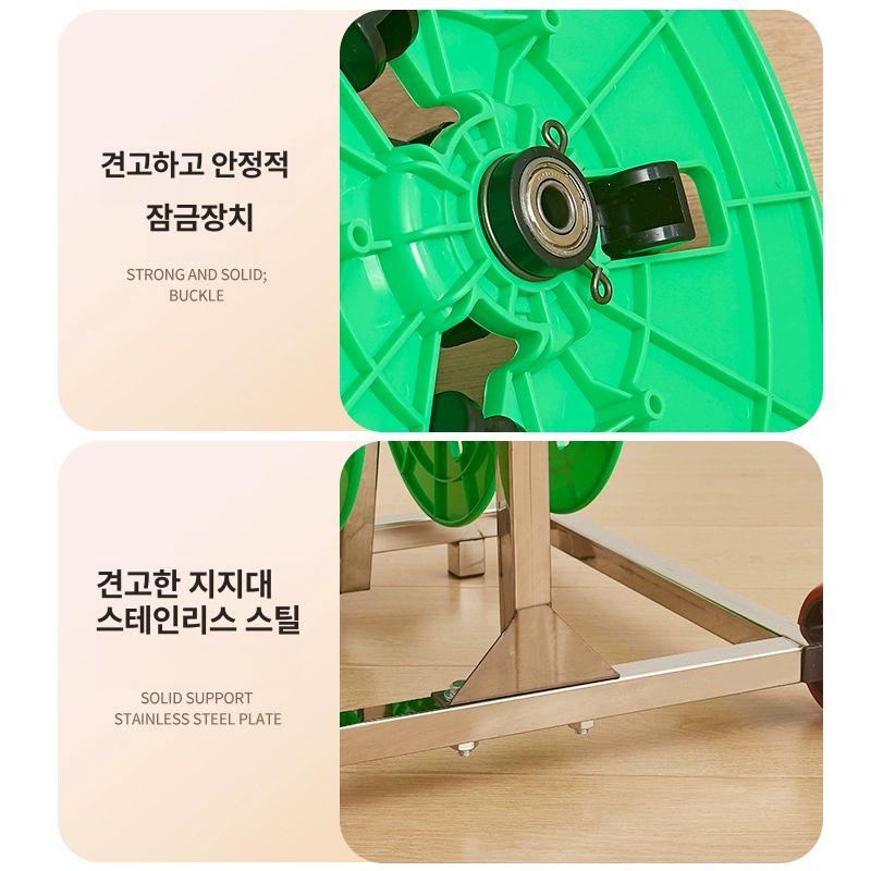 전선 풀링기 릴 방출 스레더 케이블 랙 이동식 전선풀링기 회전대 거치대 소형 - 상세 이미지 4