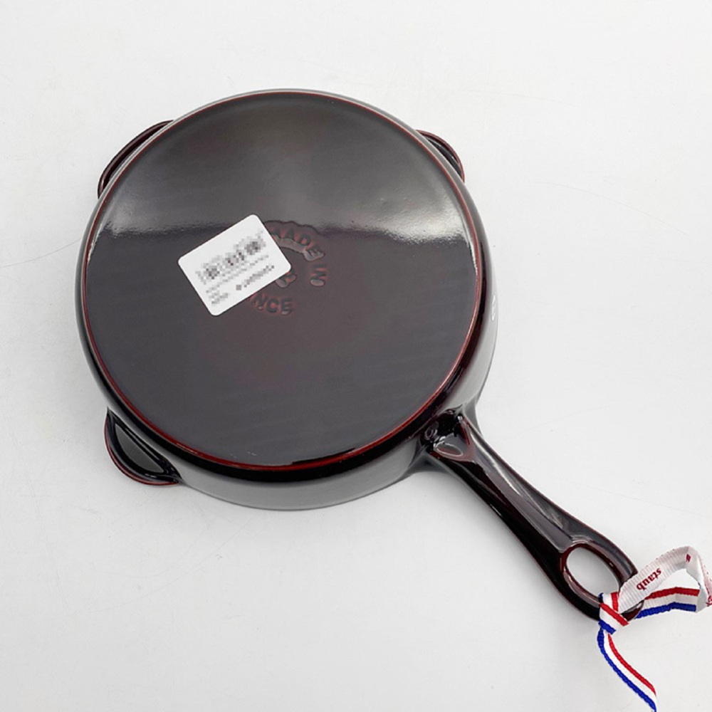 스타우브 STAUB 트레디셔널 프라이팬 22cm 석류레드 123292287-B 프랑스 B품 - 상세 이미지 3