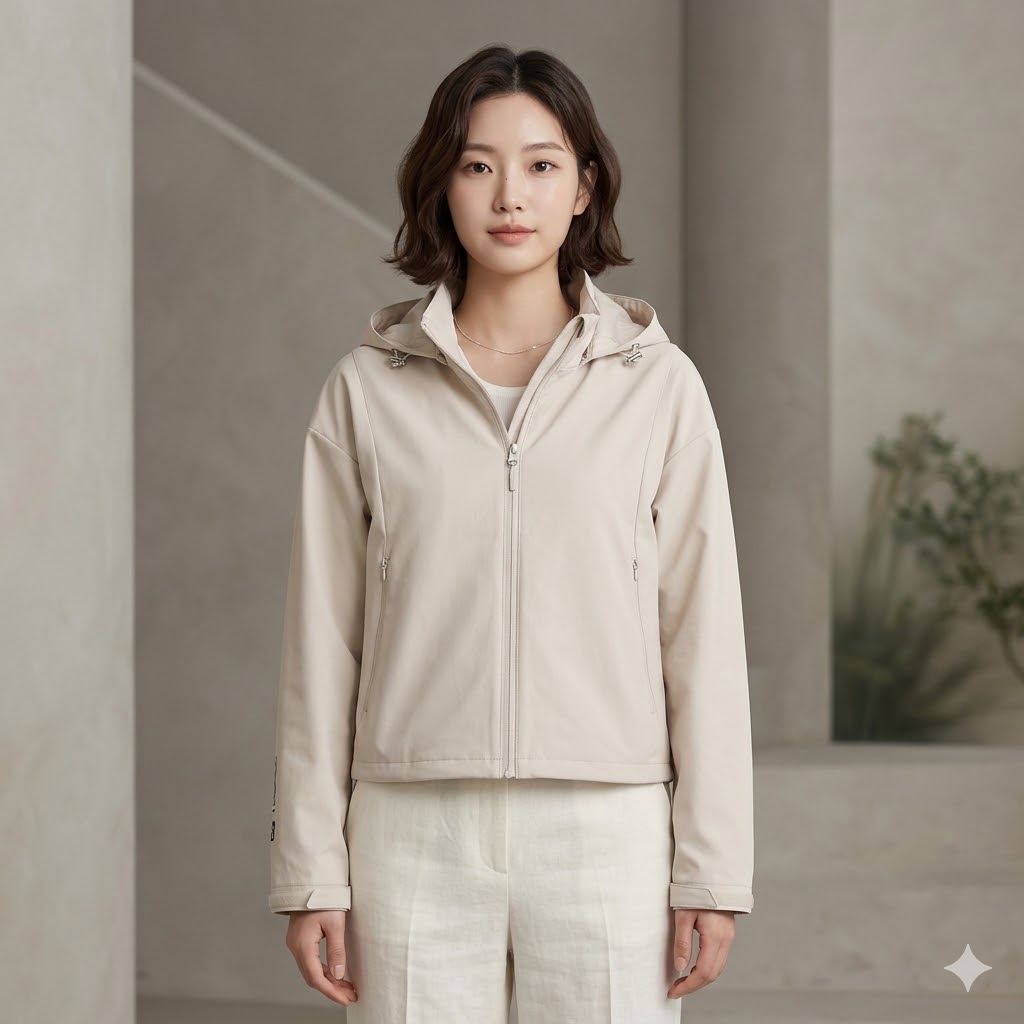 MILLET 밀레 여자 봄 아웃도어 50데니아 2L 방풍 바람막이 등산자켓 - 상품 이미지