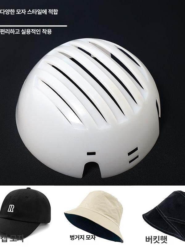 경량 안전모 캡모자 볼캡 야구모자 보호 모자 틀 지지대 모양 유지 작업모 건설 메쉬 - 상세 이미지 2