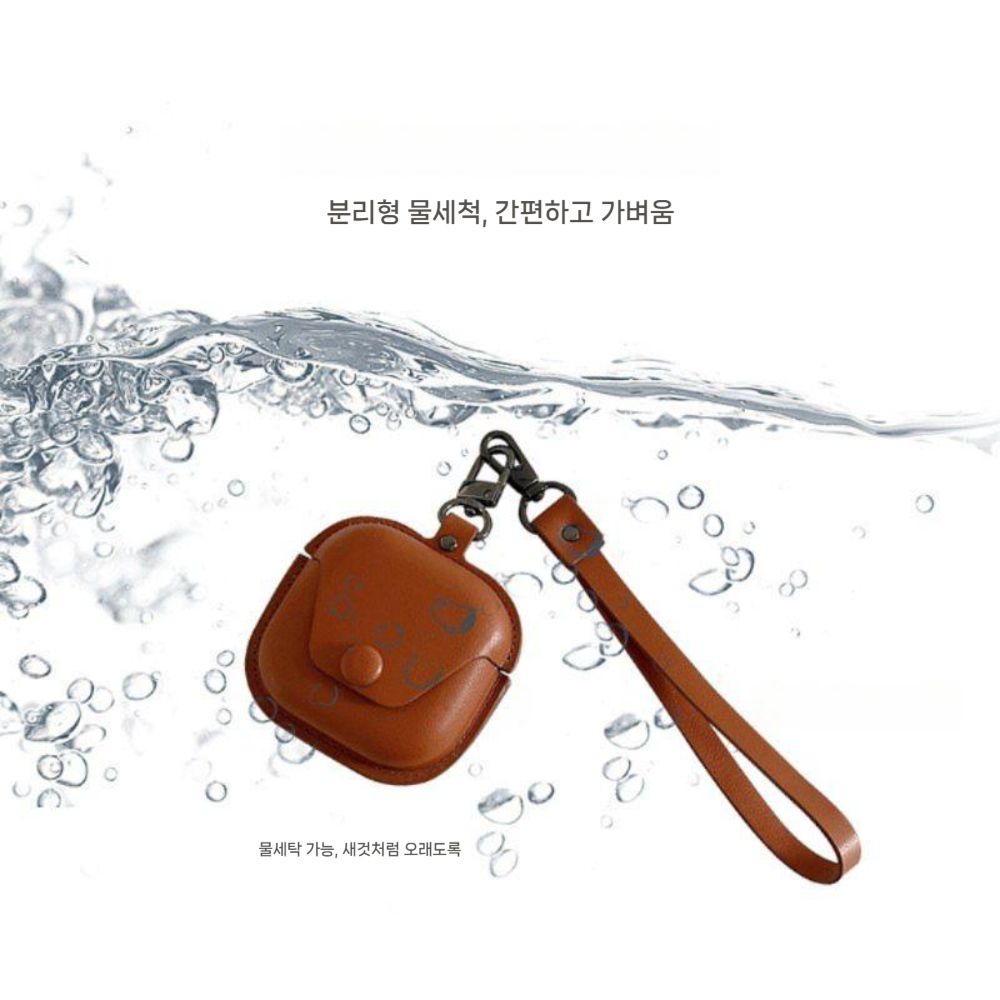 샥즈 오픈핏2+ 케이스 헤드폰 가죽 스트랩 - 상세 이미지 5