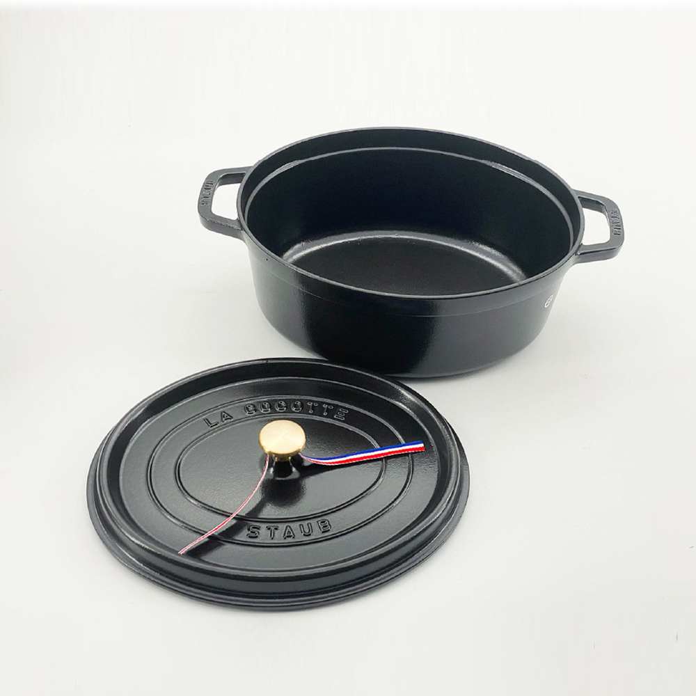 스타우브 STAUB 오벌 꼬꼬떼 31cm 블랙 11093125-B 프랑스 B품 - 상세 이미지 4