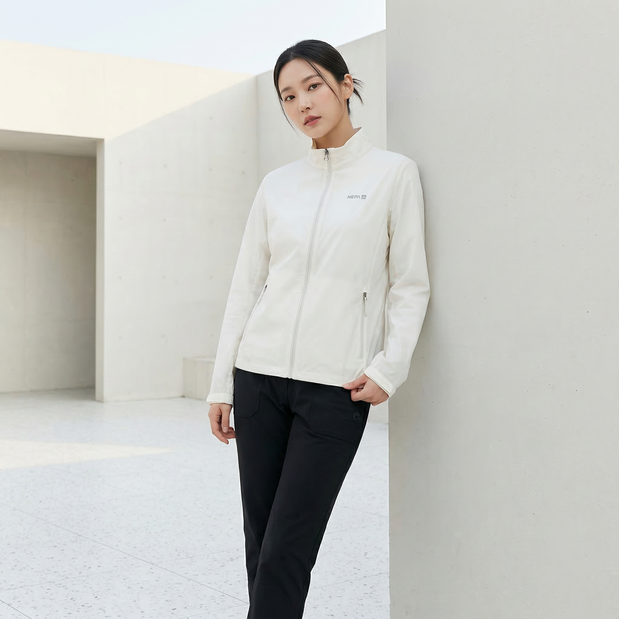 네파 바람막이 자켓 남성 여성 경량 러닝 등산 자켓 아웃도어 등산복 상의 빅사이즈 이미지 8