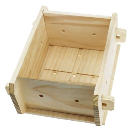 [해외]주방 상자 손두부 원목 조리 모형 40x40x20 메주 압착기 도구