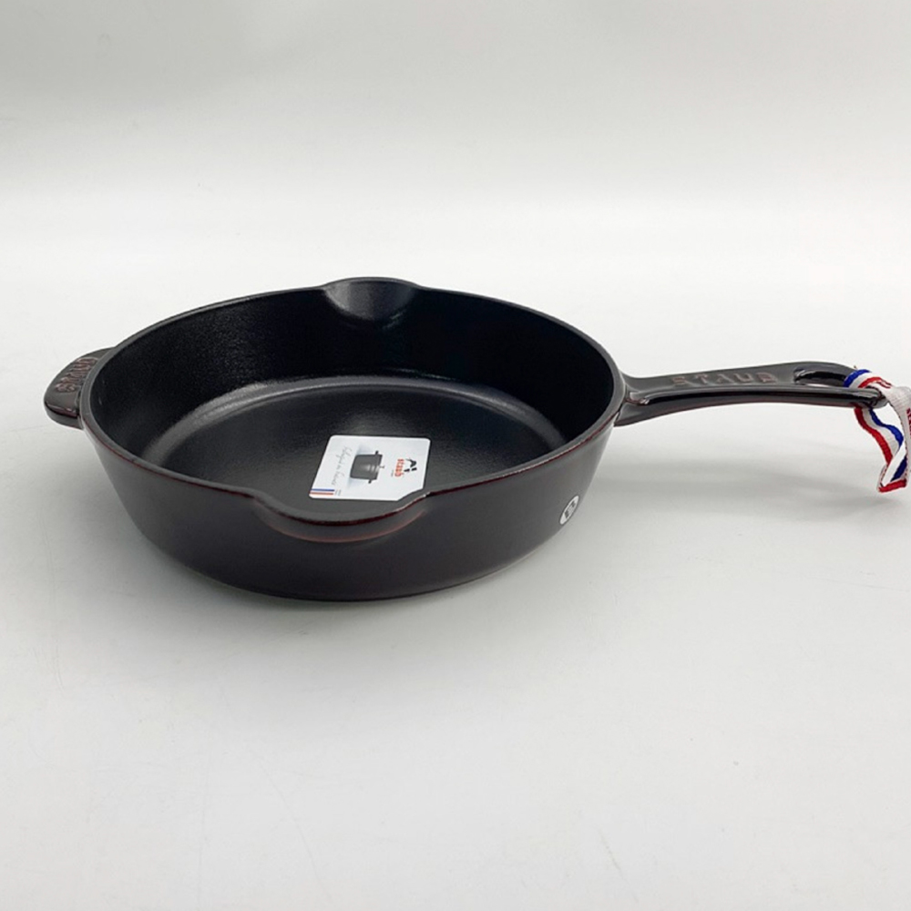 스타우브 STAUB 트레디셔널 프라이팬 22cm 석류레드 123292287-B 프랑스 B품 - 상세 이미지 5