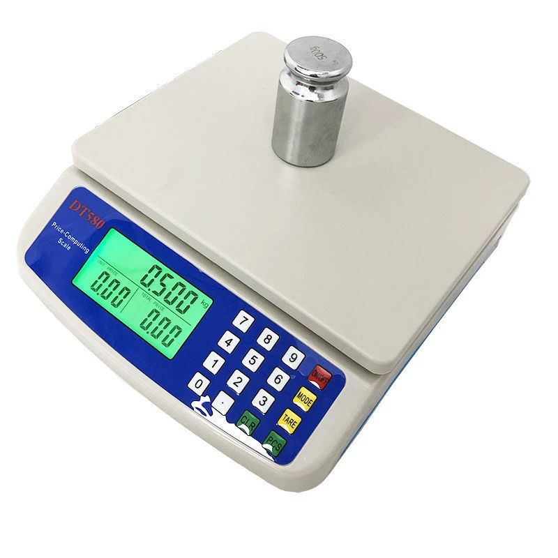 전자 저울 농가용 계량기 플러그인 산업용 업소용 포장 30kg 1g 충전기 포함 플러그인사용 - 상세 이미지 5