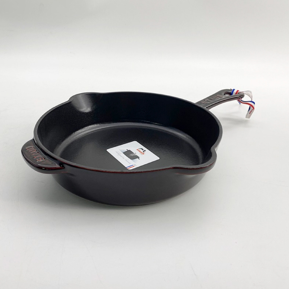 스타우브 STAUB 트레디셔널 프라이팬 22cm 석류레드 123292287-B 프랑스 B품 이미지 6