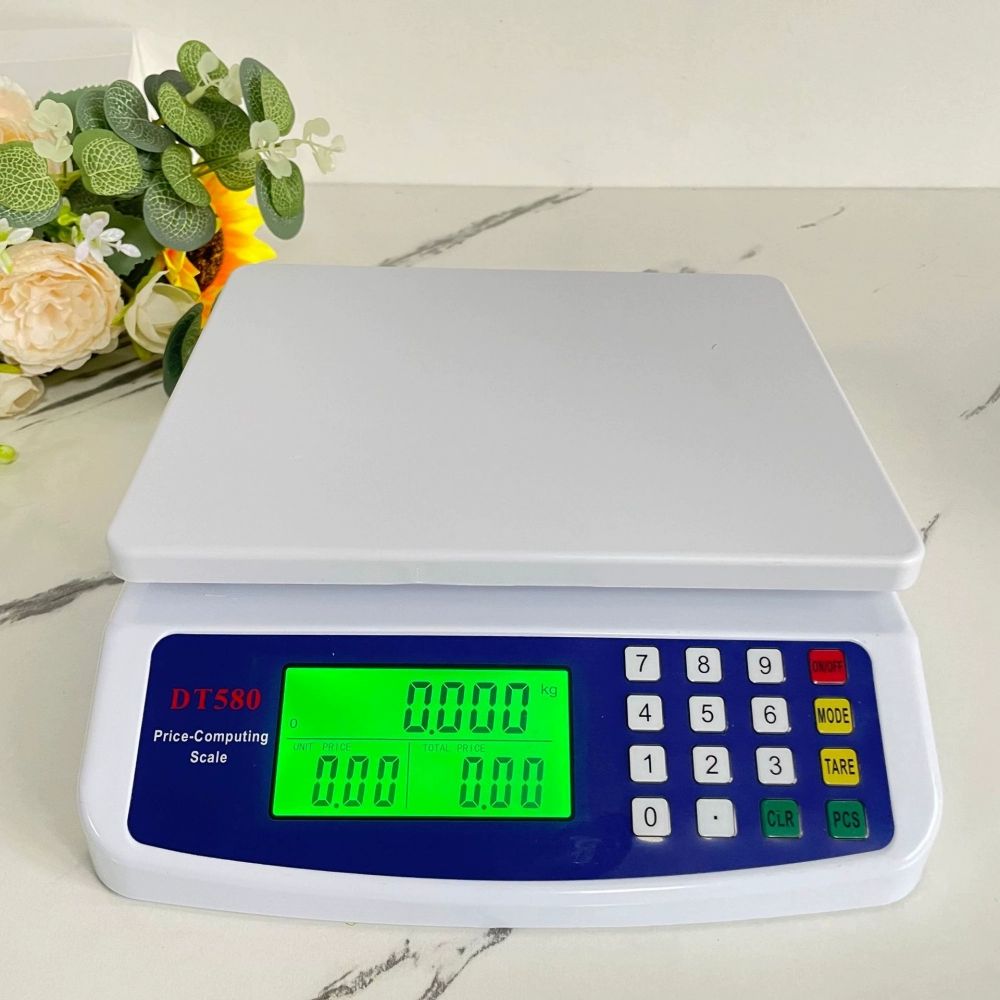 전자 저울 농가용 계량기 플러그인 산업용 업소용 포장 30kg 1g 충전기 포함 플러그인사용 - 상품 이미지