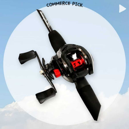 CPICKRB협력사 파이어버드 루어낚시 베이트릴 세트 배스 꺽지 입문 우핸들 커머스픽101