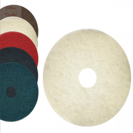 챌리나마켓 [3M] 고광택용 38.1cm(15인치) 나무바닥코팅 광택용패드 왁스광택패드