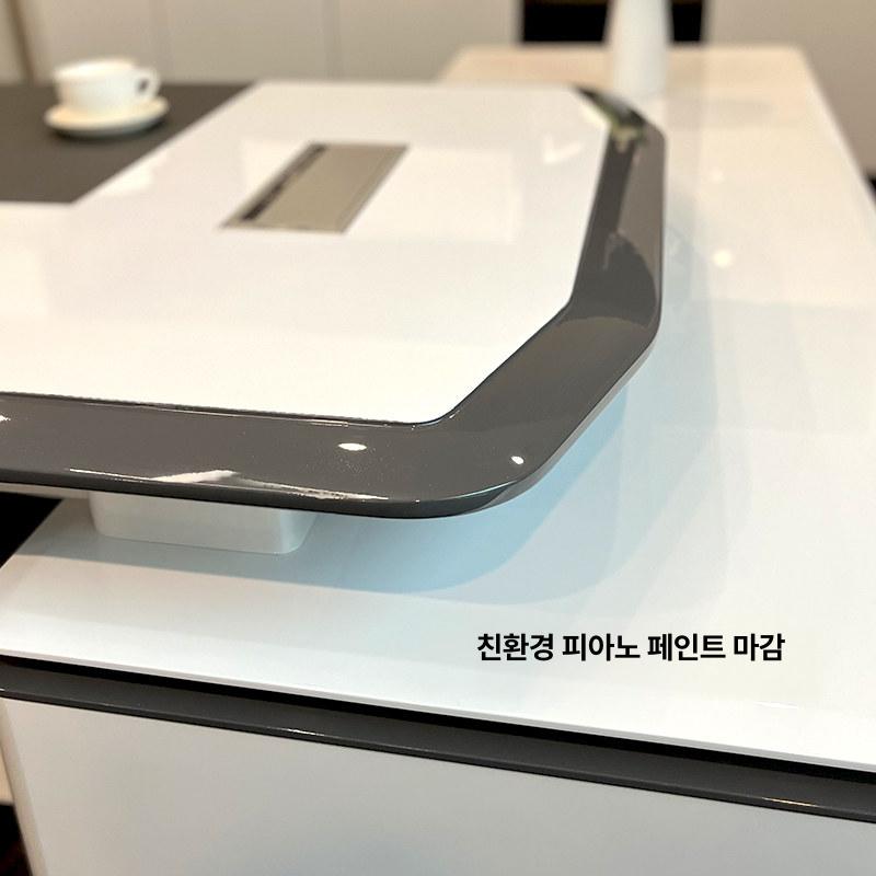 중역책상 모던 대표 서랍세트 테이블 코너형 긴책상 2.0m 왼쪽 테이블 - 상세 이미지 4