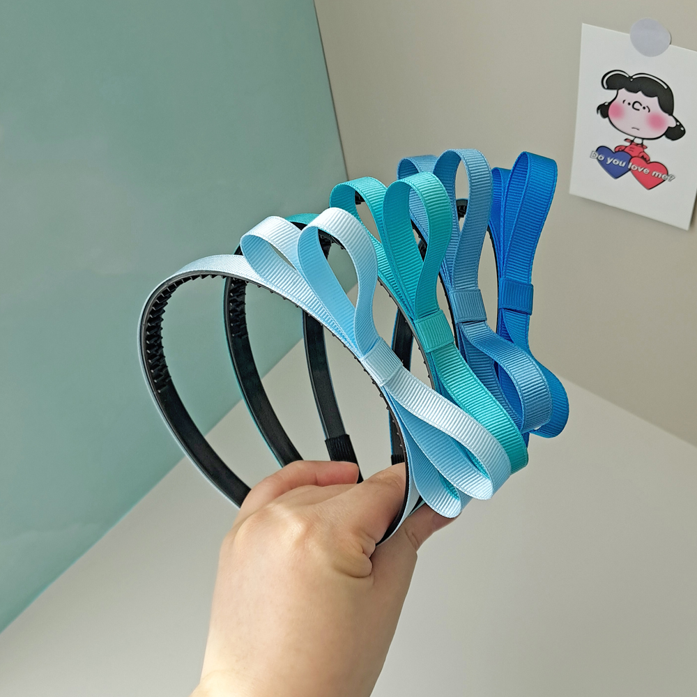 리본 머리띠 세트 골직 골지 24color - 상세 이미지 4