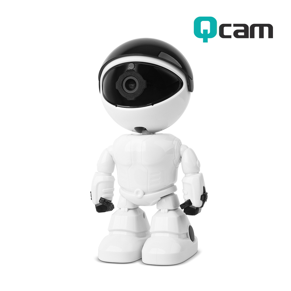 큐캠 QCAM-K3 로봇IP카메라 CCTV Full HD 200만 화소 보안카메라 스마트홈캠 - 상세 이미지 4